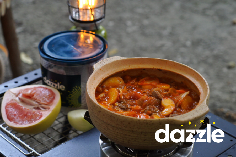 Kimchi Apple Beef Stew